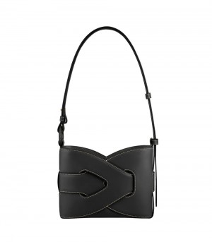 Polene Nodde Shoulder Bags 黒 | JAPAN 8D39O