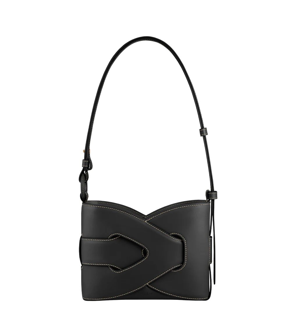 Polene Nodde Shoulder Bags 黒 | JAPAN 8D39O