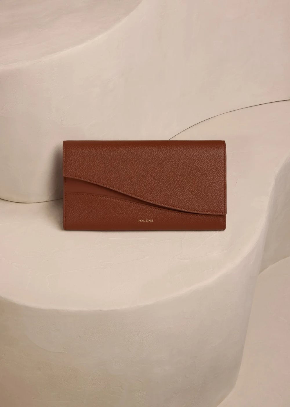 Polene Sierra Wallets ブラウン | JAPAN 1G62O