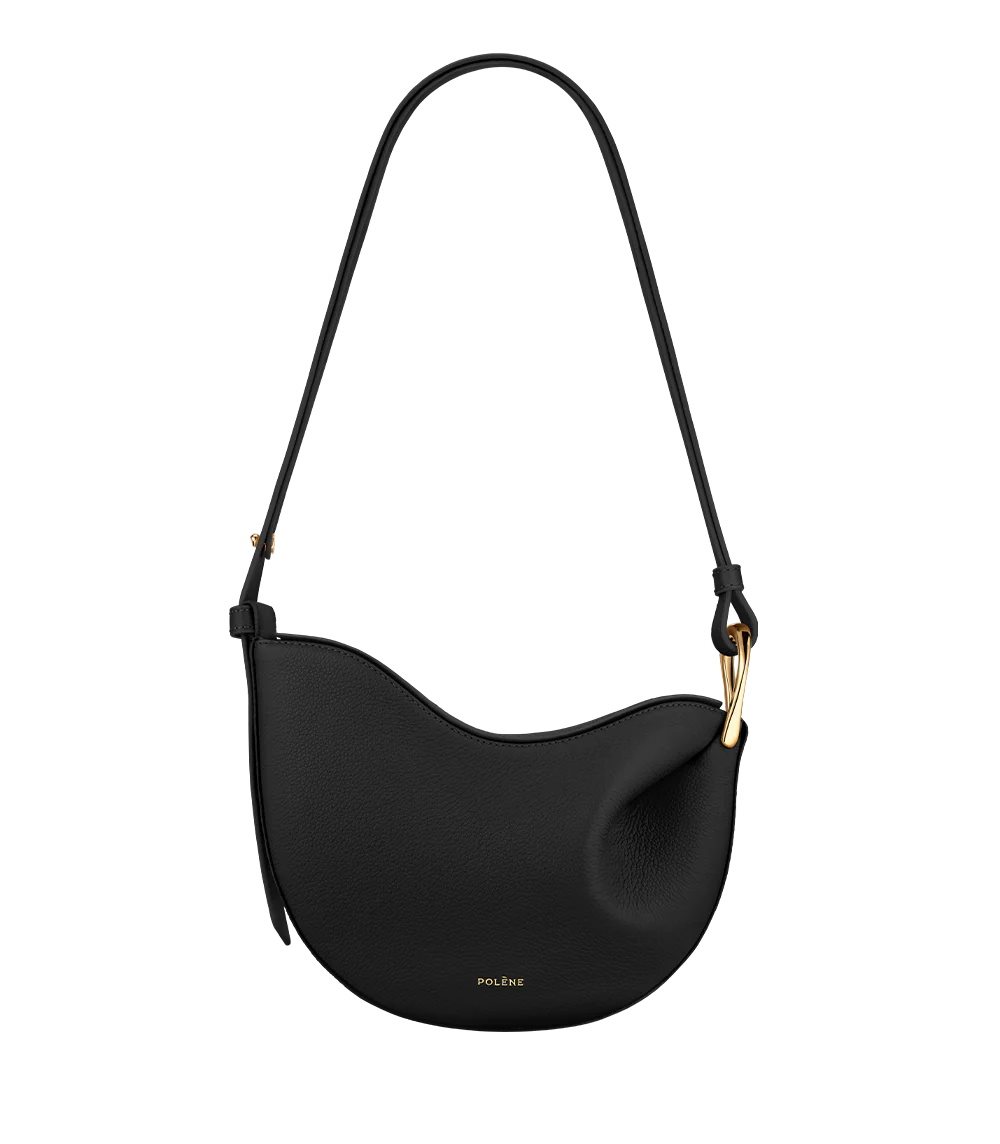 Polene Tonca Crossbody Bags 黒 | JAPAN 5T84F